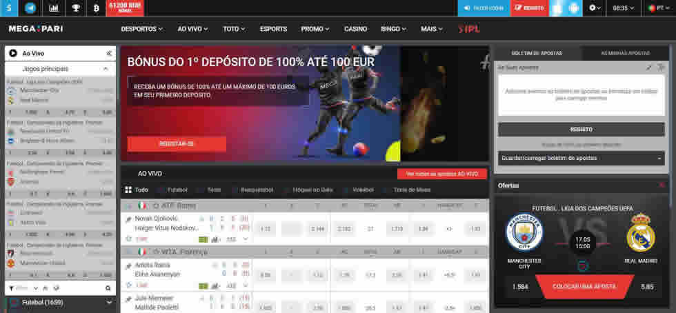 in play betting